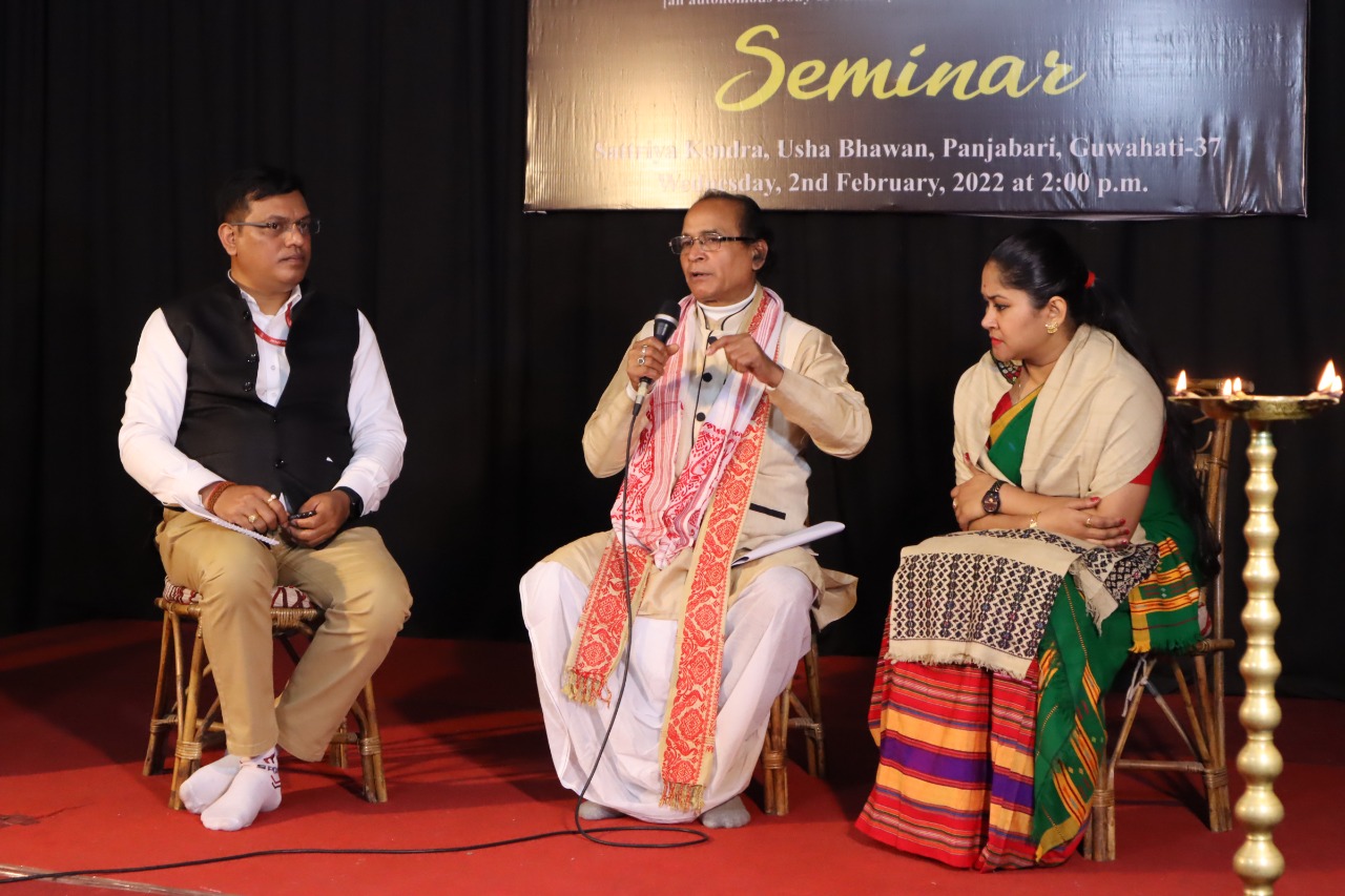  Image of Semiar on 'Stage and Technical Aspects in Dance with Special Reference to Sattriya Dance 